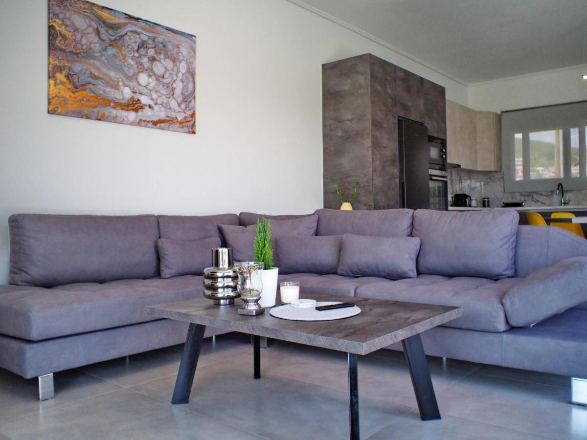 Nostos Luxury Villas With Private Pool In Návpaktosz Kültér fotó