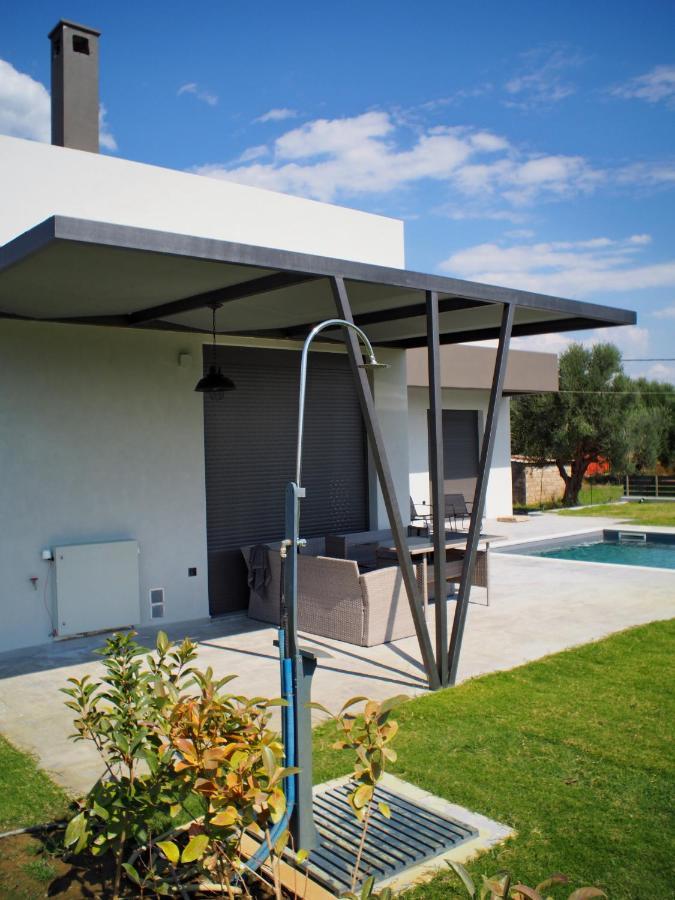 Nostos Luxury Villas With Private Pool In Návpaktosz Kültér fotó