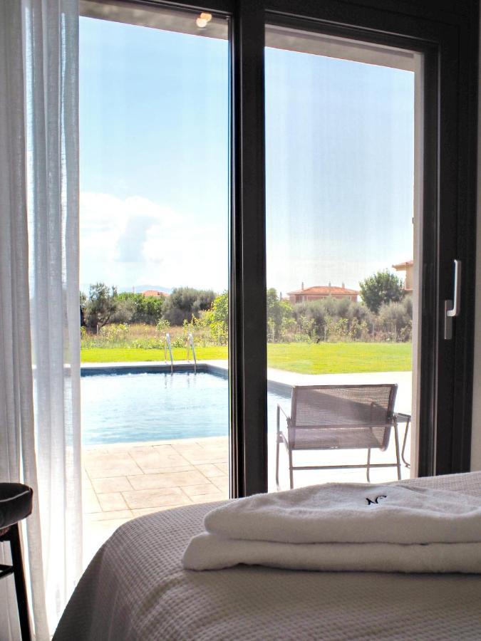 Nostos Luxury Villas With Private Pool In Návpaktosz Kültér fotó