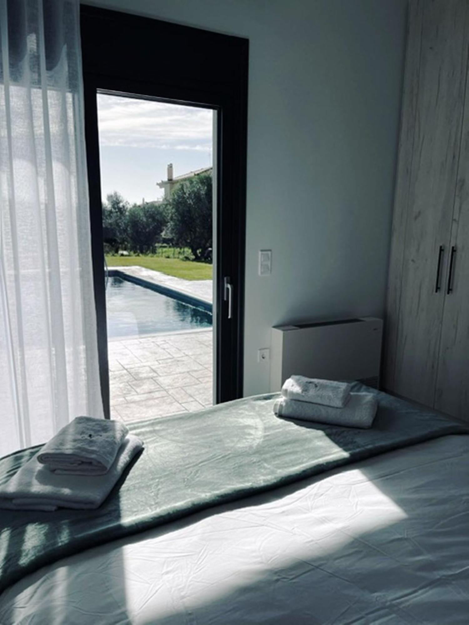 Nostos Luxury Villas With Private Pool In Návpaktosz Kültér fotó