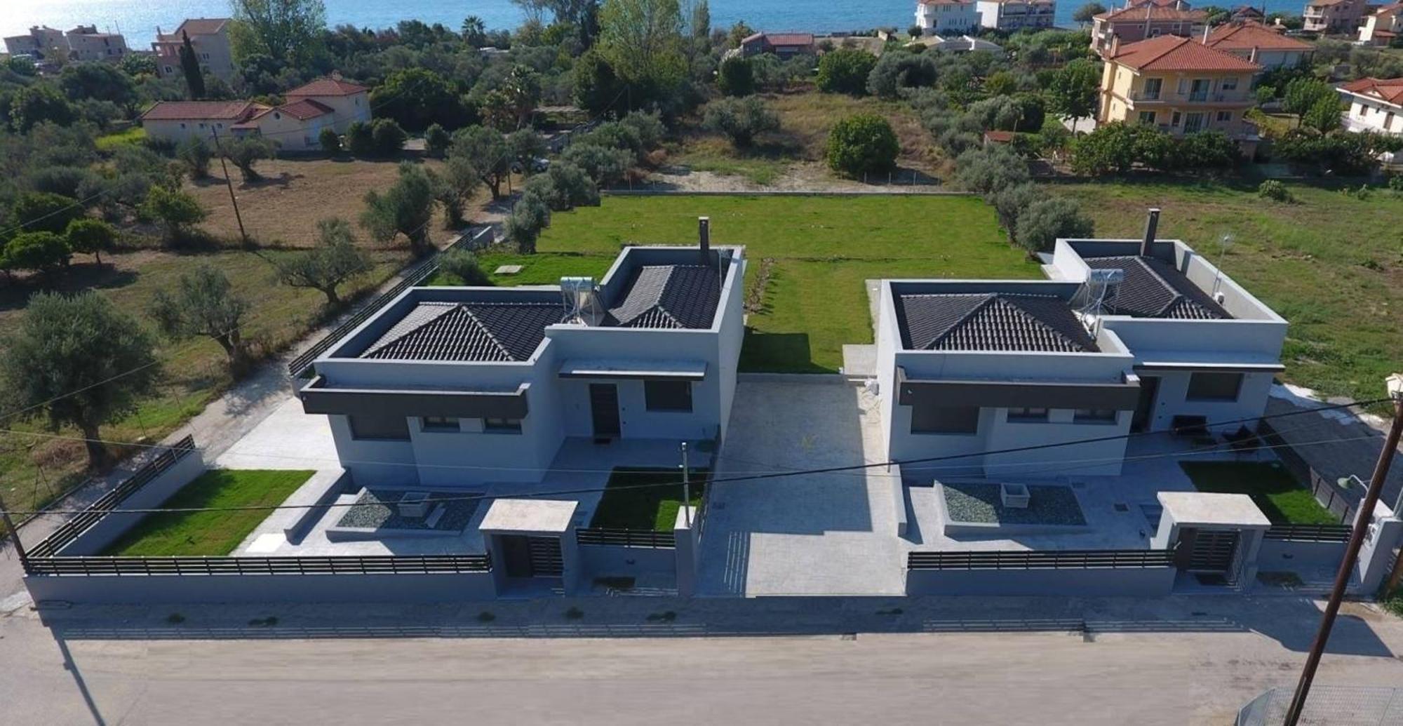 Nostos Luxury Villas With Private Pool In Návpaktosz Kültér fotó