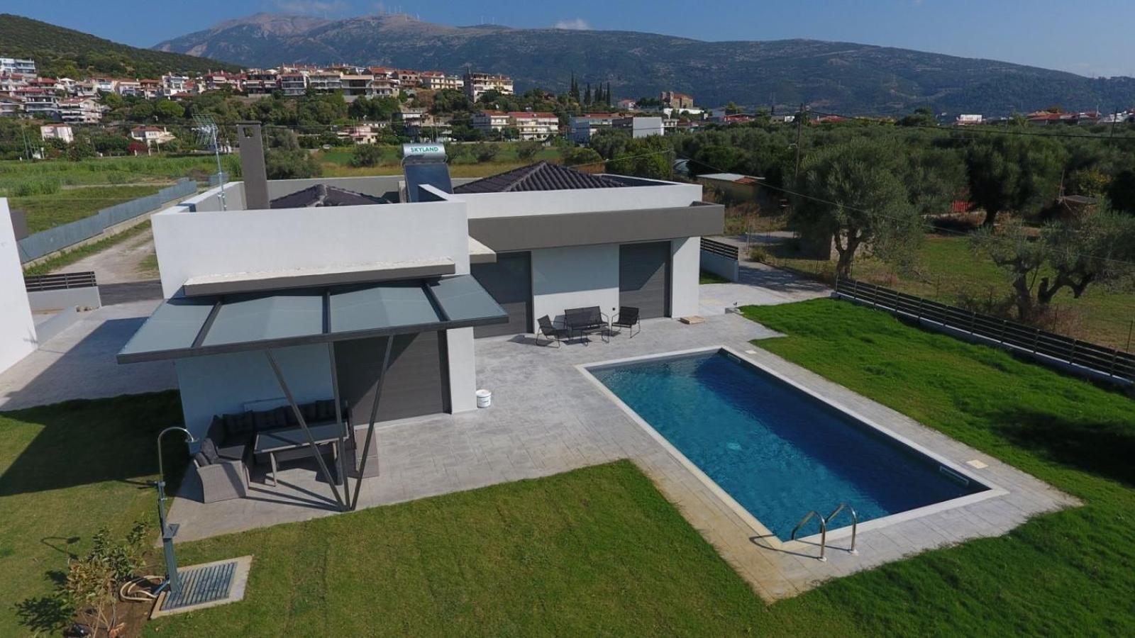 Nostos Luxury Villas With Private Pool In Návpaktosz Kültér fotó