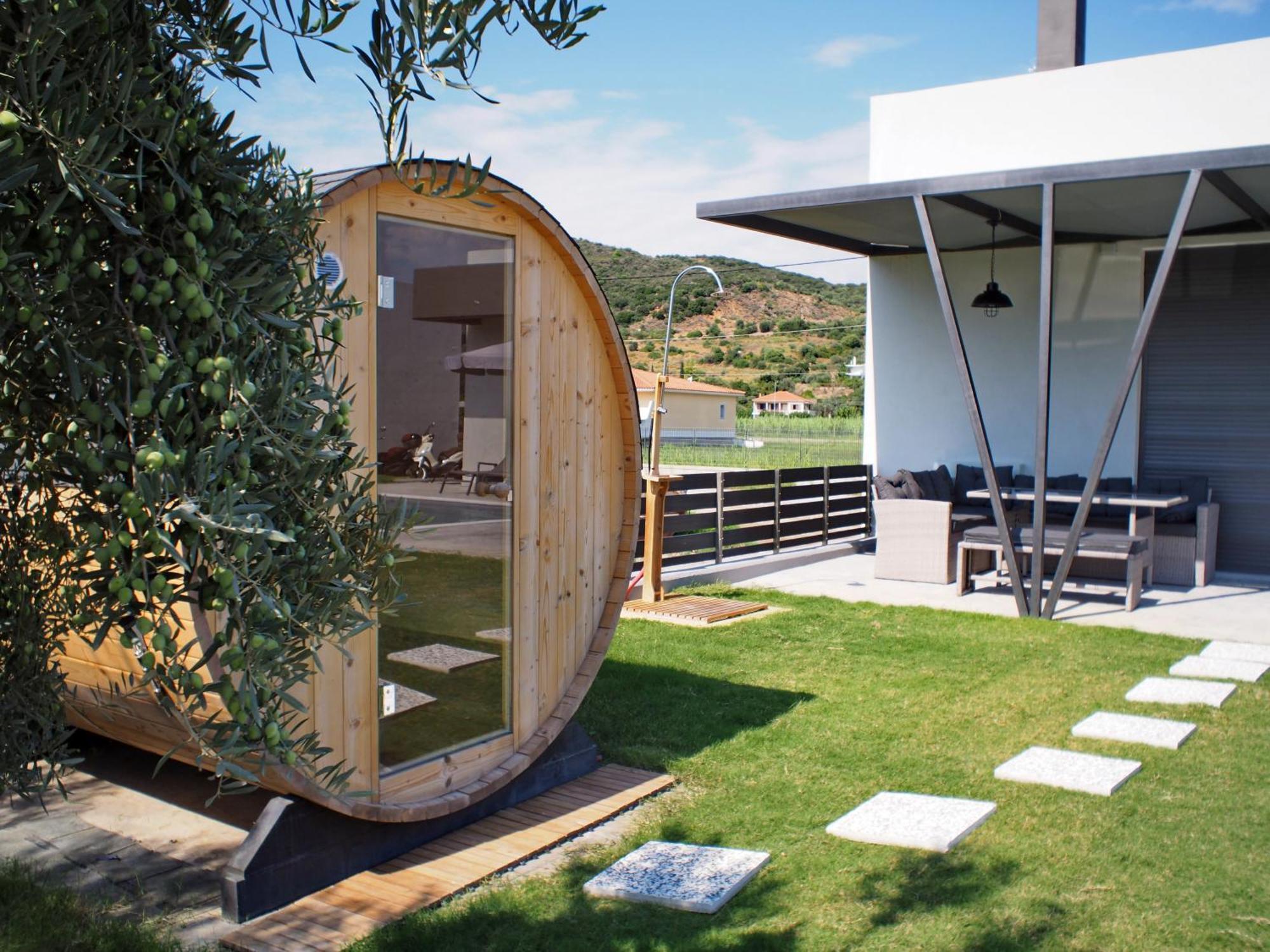 Nostos Luxury Villas With Private Pool In Návpaktosz Kültér fotó